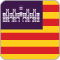 Wyspy Balearskie flag